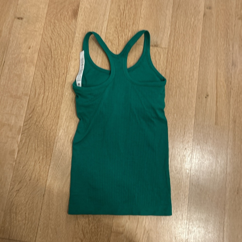 Green Racerback Tank Top